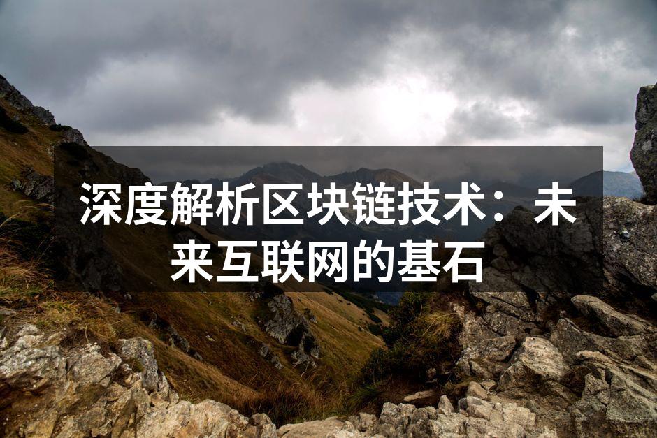 深度解析区块链技术：未来互联网的基石